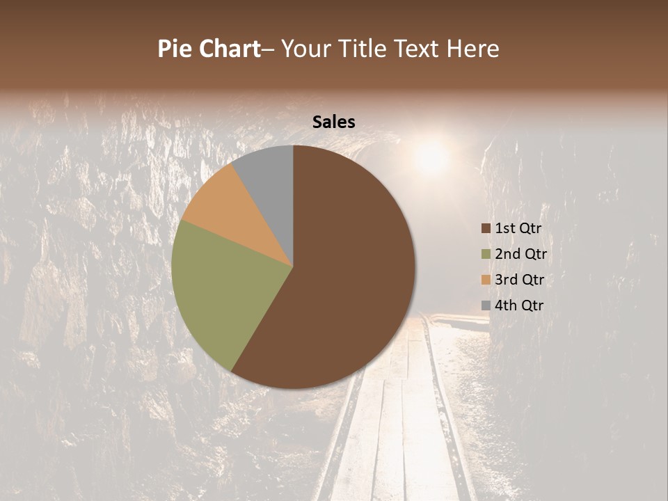 Underground Creepy Stone PowerPoint Template