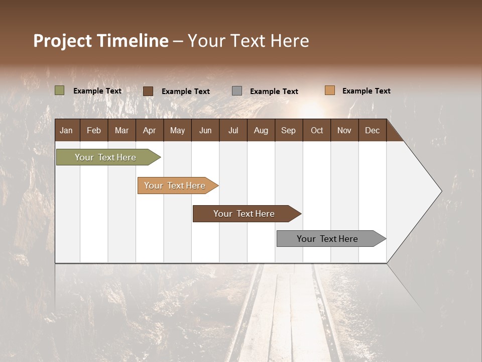 Underground Creepy Stone PowerPoint Template