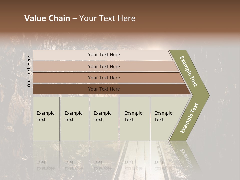 Underground Creepy Stone PowerPoint Template