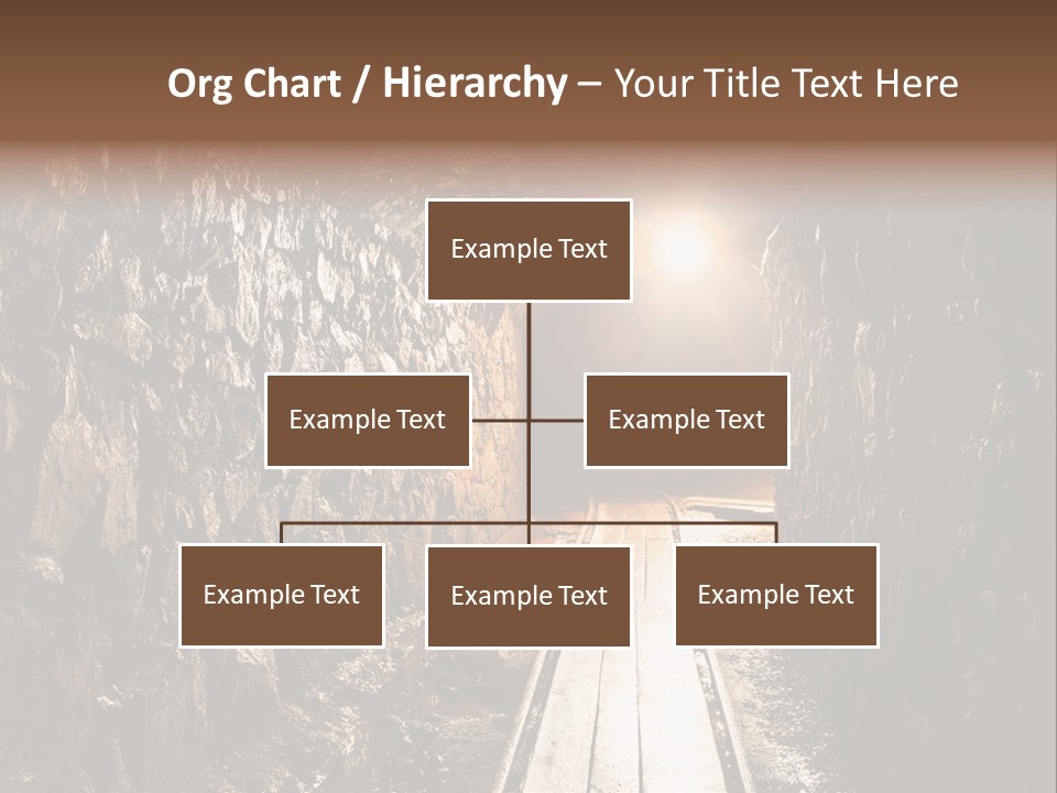 Underground Creepy Stone PowerPoint Template