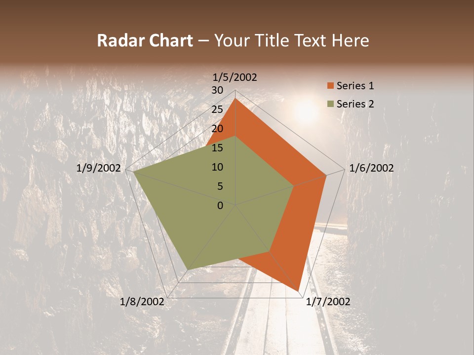 Underground Creepy Stone PowerPoint Template