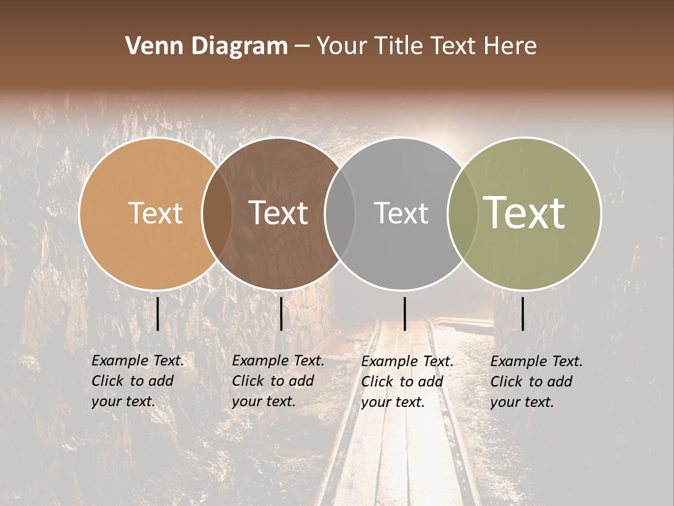 Underground Creepy Stone PowerPoint Template