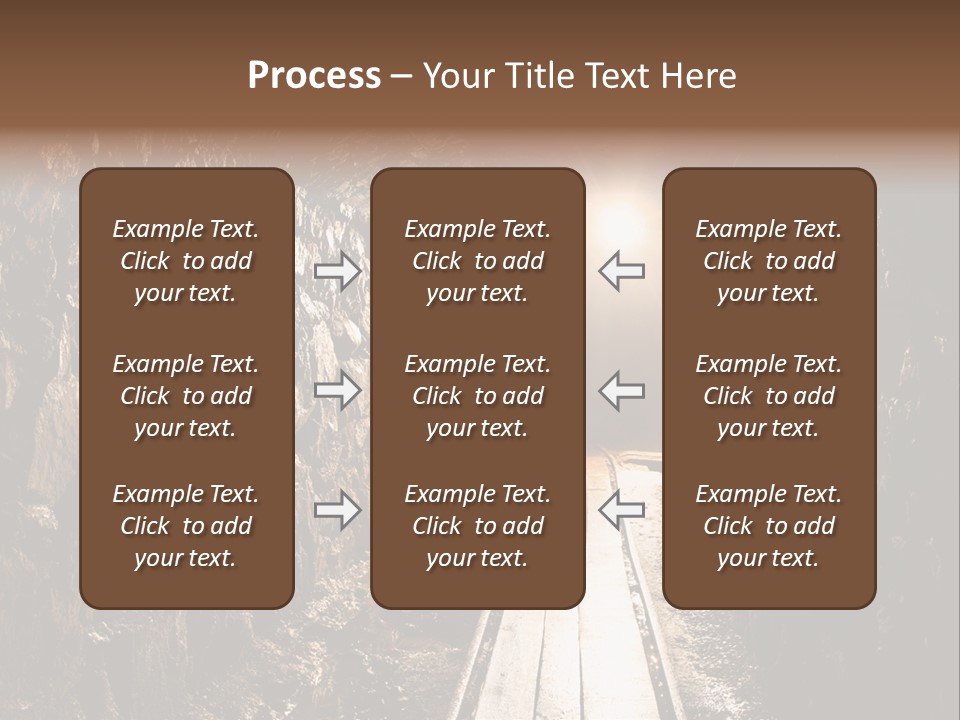 Underground Creepy Stone PowerPoint Template