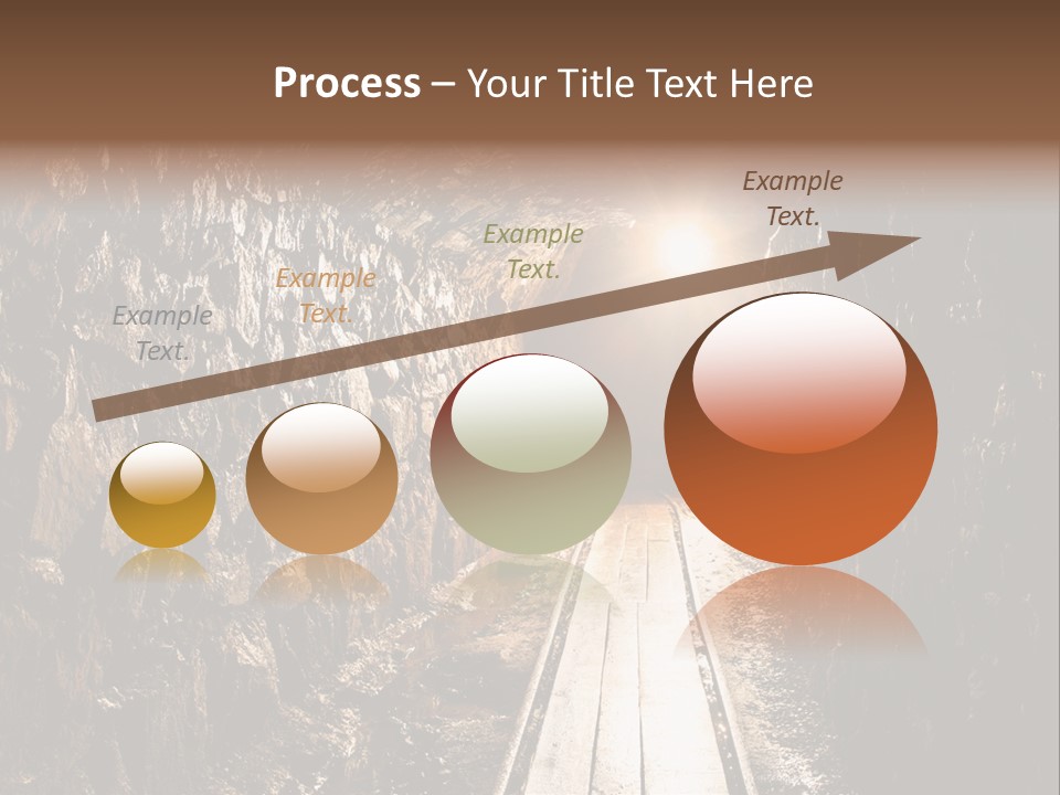 Underground Creepy Stone PowerPoint Template