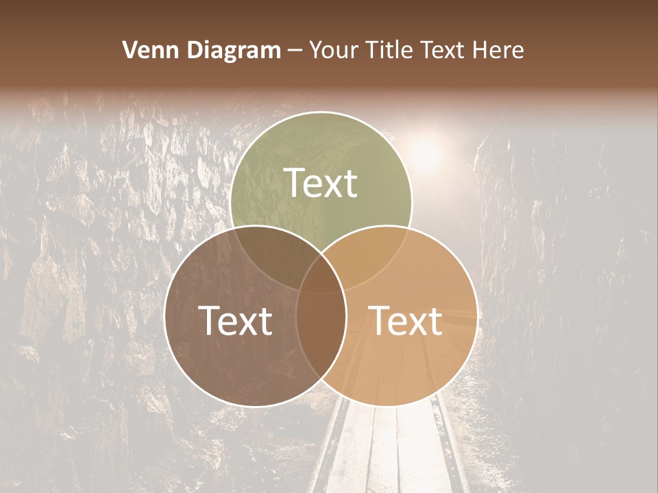 Underground Creepy Stone PowerPoint Template