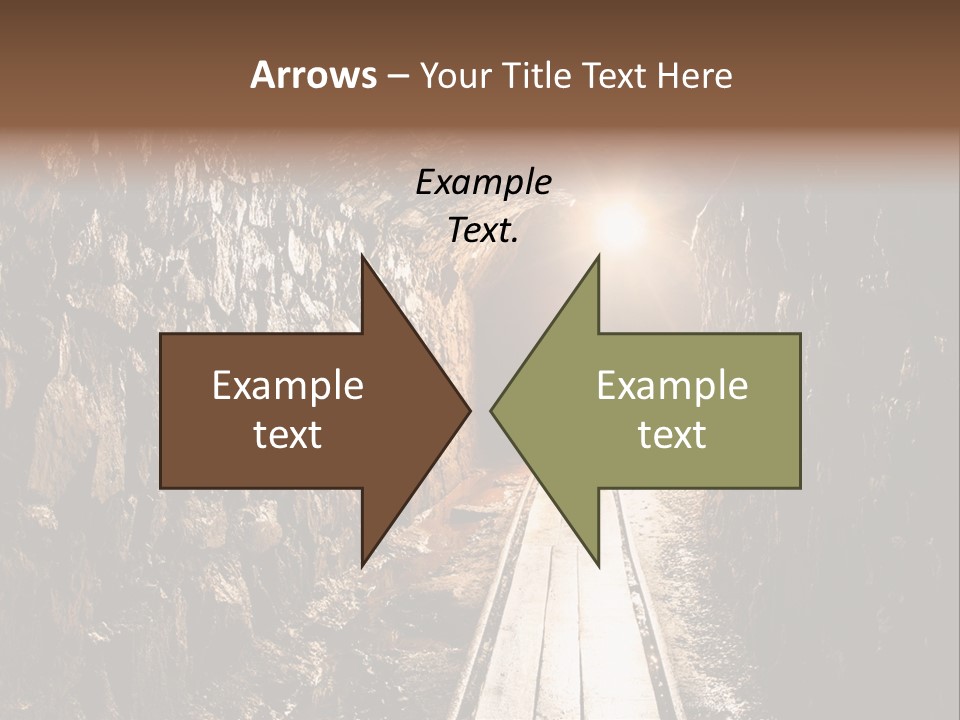 Underground Creepy Stone PowerPoint Template