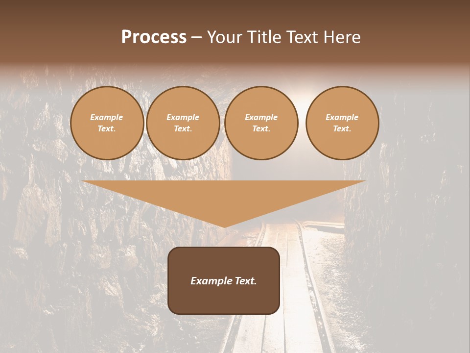 Underground Creepy Stone PowerPoint Template