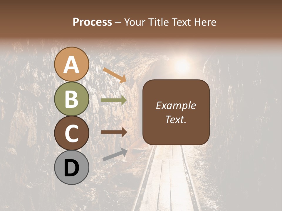 Underground Creepy Stone PowerPoint Template