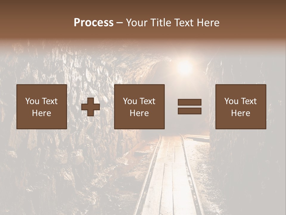 Underground Creepy Stone PowerPoint Template