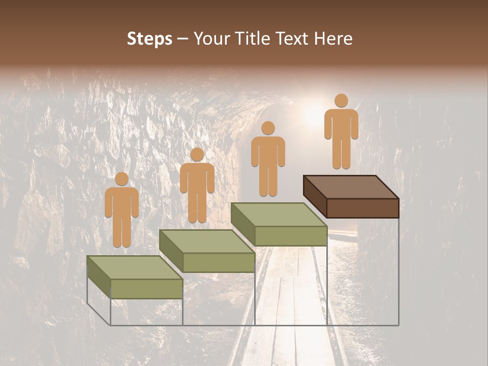 Underground Creepy Stone PowerPoint Template
