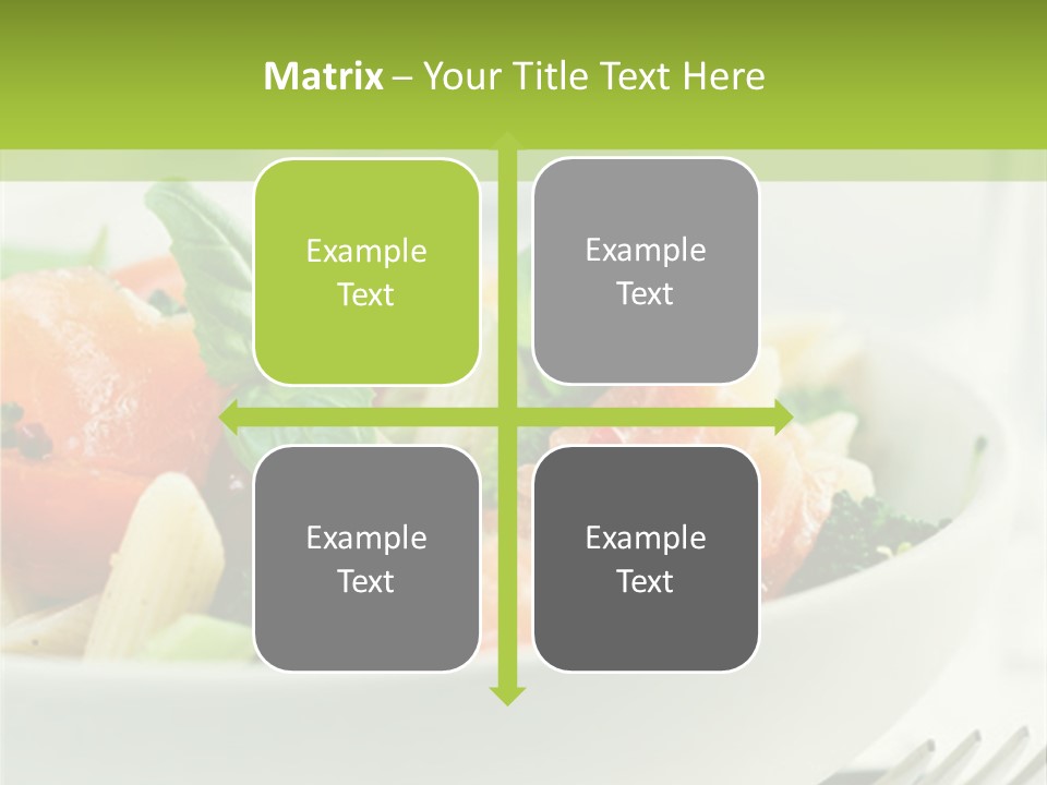 Pasta Pink Pepper Bowl PowerPoint Template