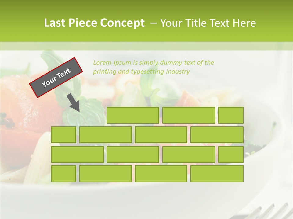 Pasta Pink Pepper Bowl PowerPoint Template