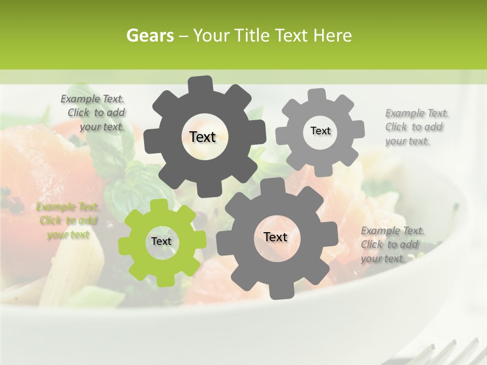 Pasta Pink Pepper Bowl PowerPoint Template