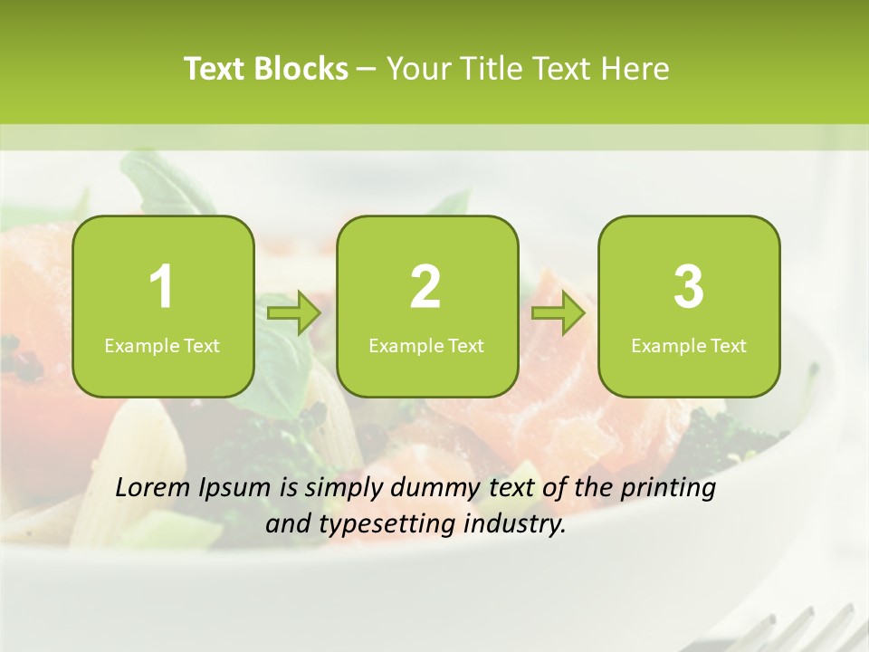 Pasta Pink Pepper Bowl PowerPoint Template