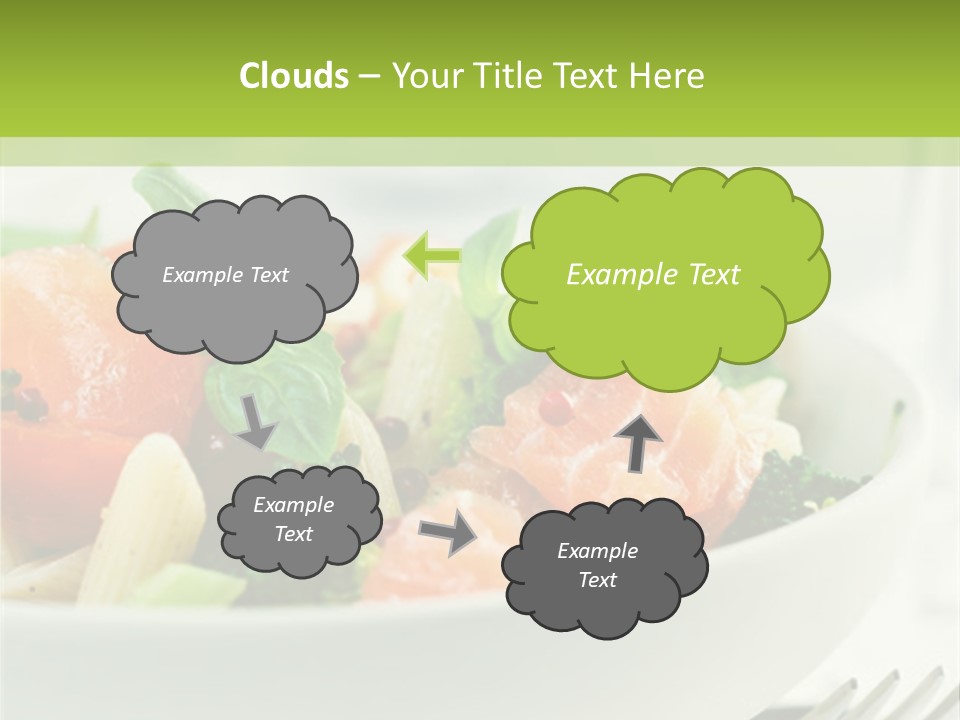 Pasta Pink Pepper Bowl PowerPoint Template