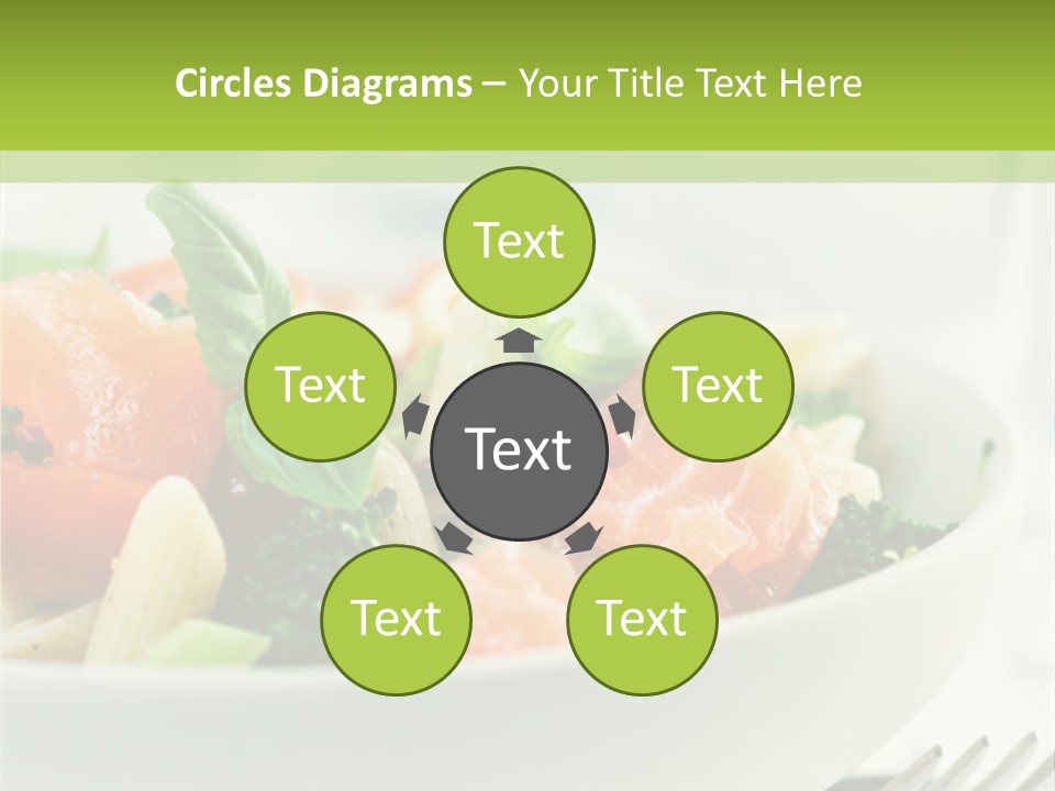 Pasta Pink Pepper Bowl PowerPoint Template