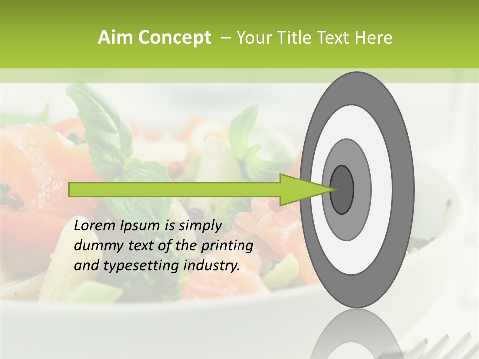 Pasta Pink Pepper Bowl PowerPoint Template