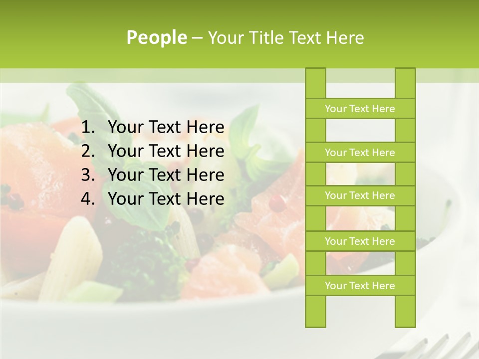 Pasta Pink Pepper Bowl PowerPoint Template