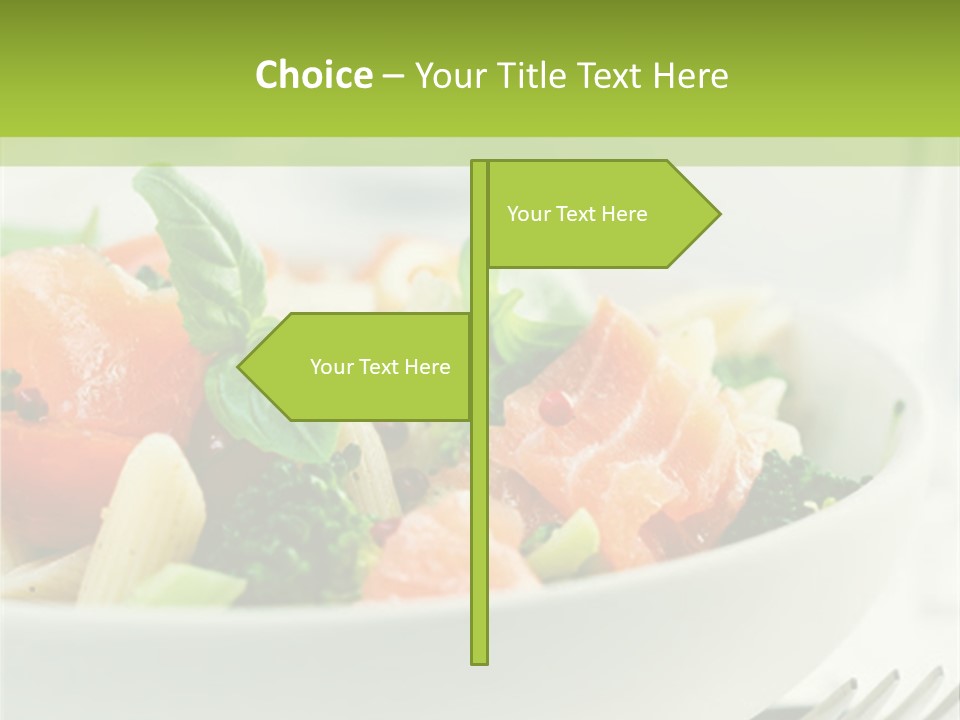 Pasta Pink Pepper Bowl PowerPoint Template