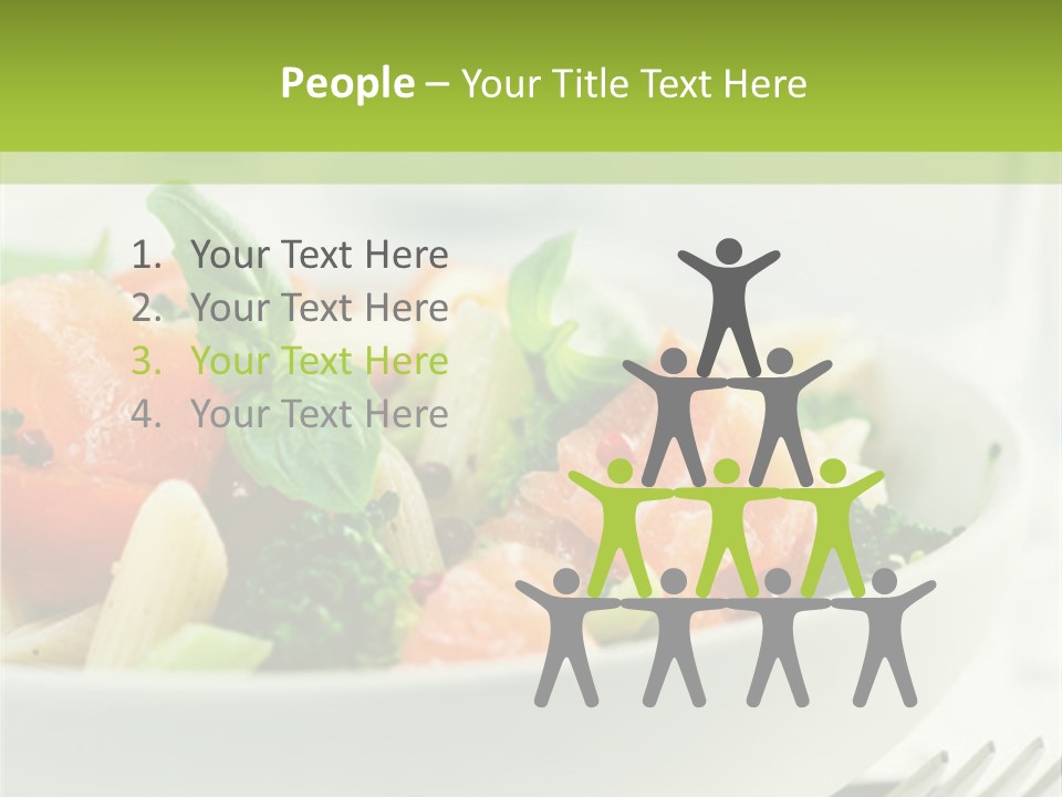 Pasta Pink Pepper Bowl PowerPoint Template