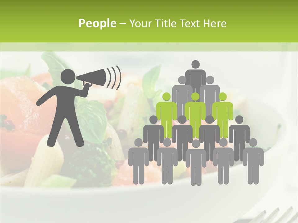 Pasta Pink Pepper Bowl PowerPoint Template