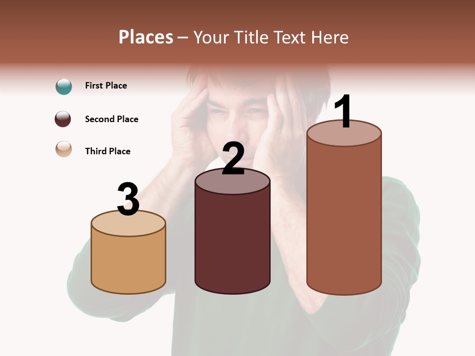 Depression Isolated Casual PowerPoint Template