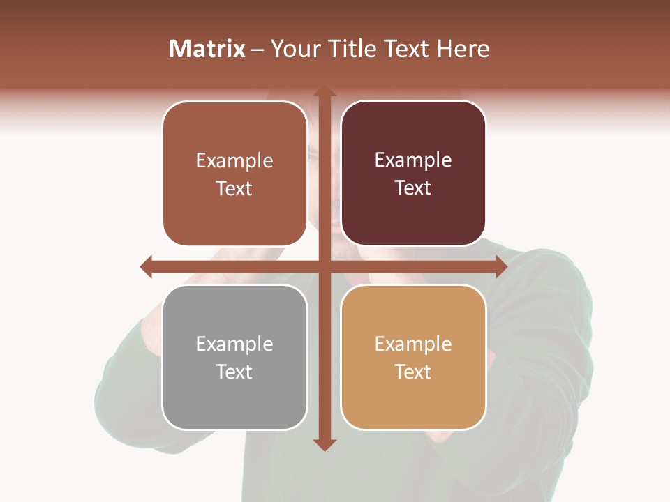 Depression Isolated Casual PowerPoint Template