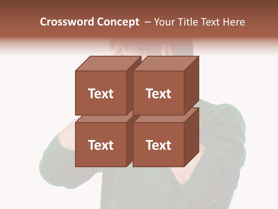 Depression Isolated Casual PowerPoint Template