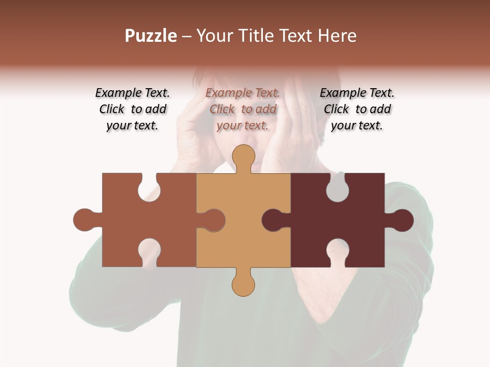 Depression Isolated Casual PowerPoint Template