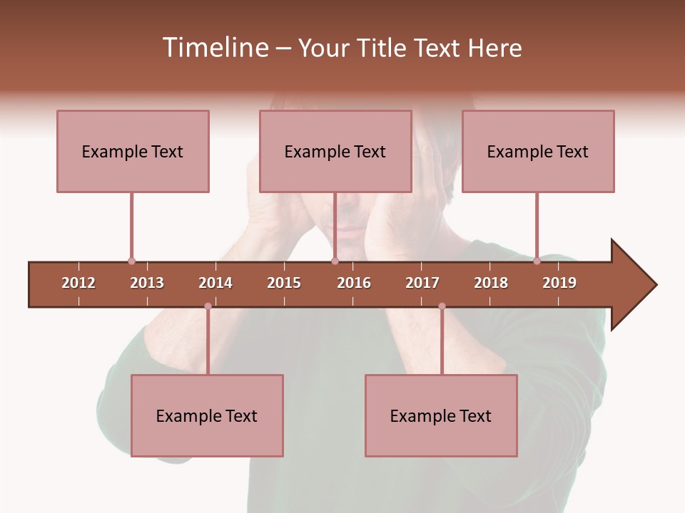 Depression Isolated Casual PowerPoint Template
