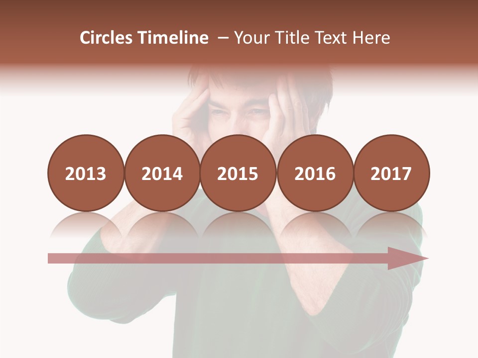 Depression Isolated Casual PowerPoint Template