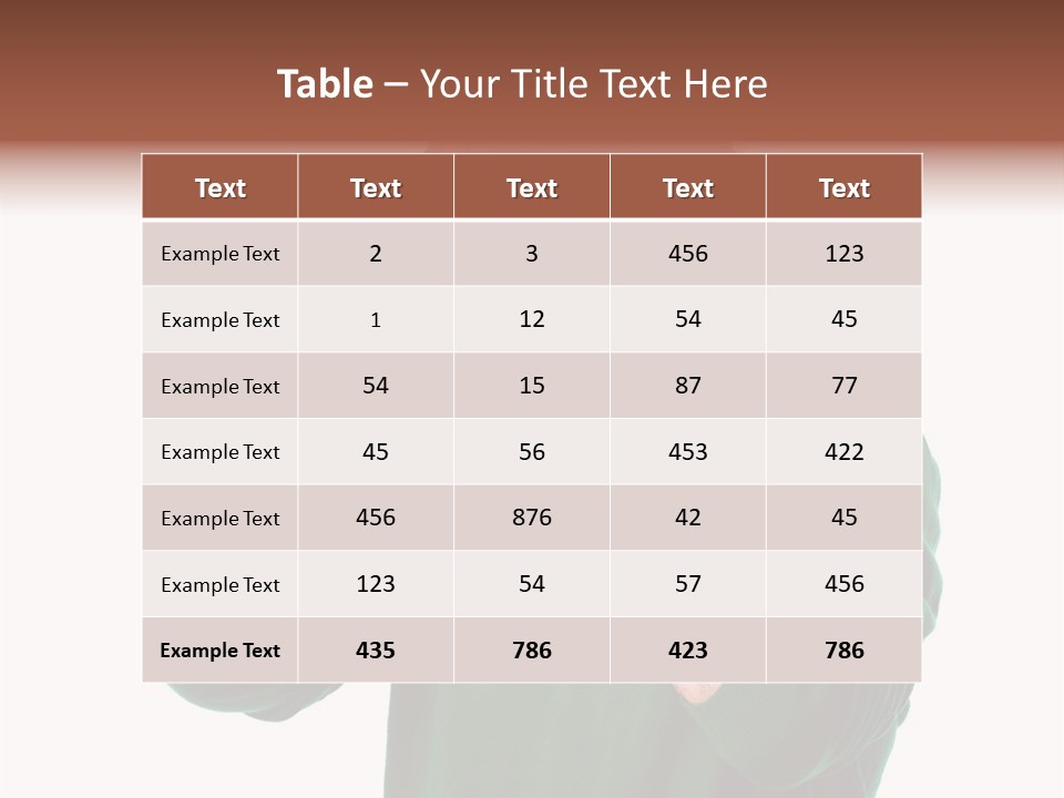 Depression Isolated Casual PowerPoint Template