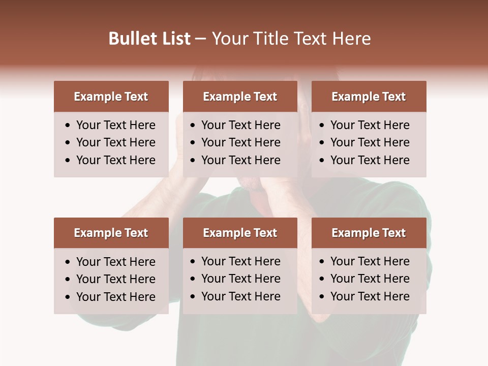 Depression Isolated Casual PowerPoint Template