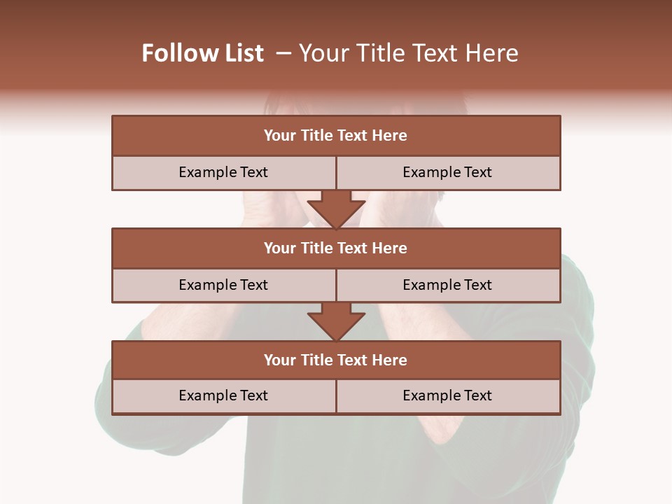 Depression Isolated Casual PowerPoint Template