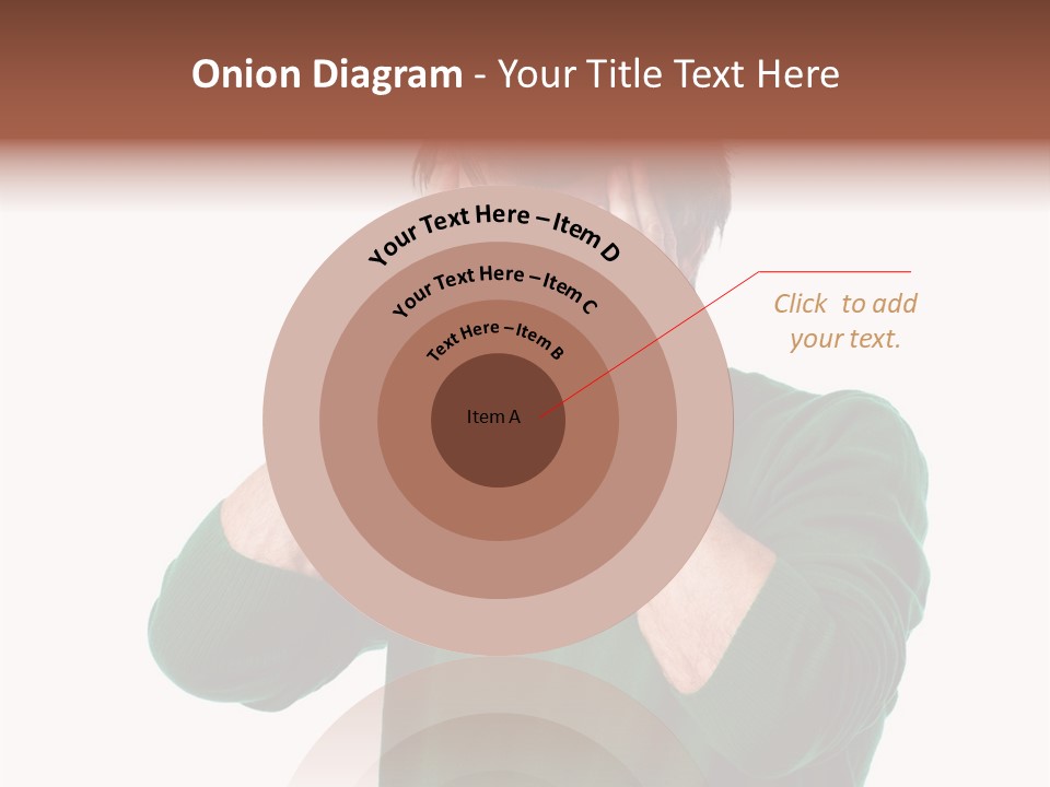 Depression Isolated Casual PowerPoint Template