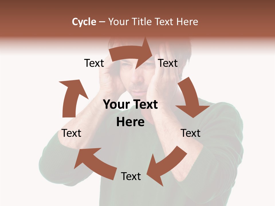 Depression Isolated Casual PowerPoint Template