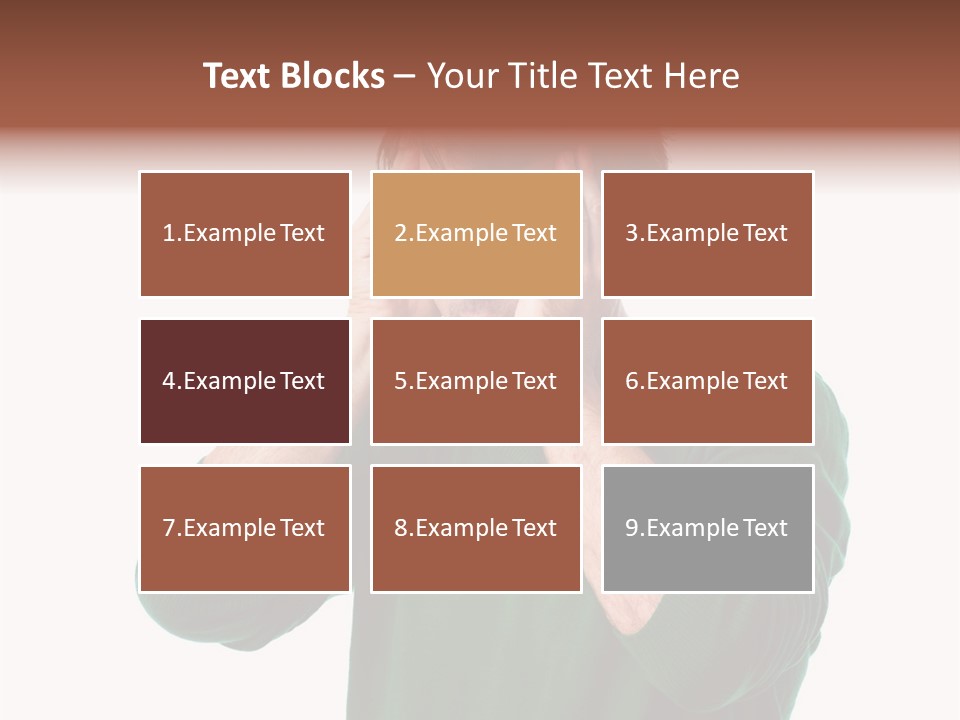 Depression Isolated Casual PowerPoint Template