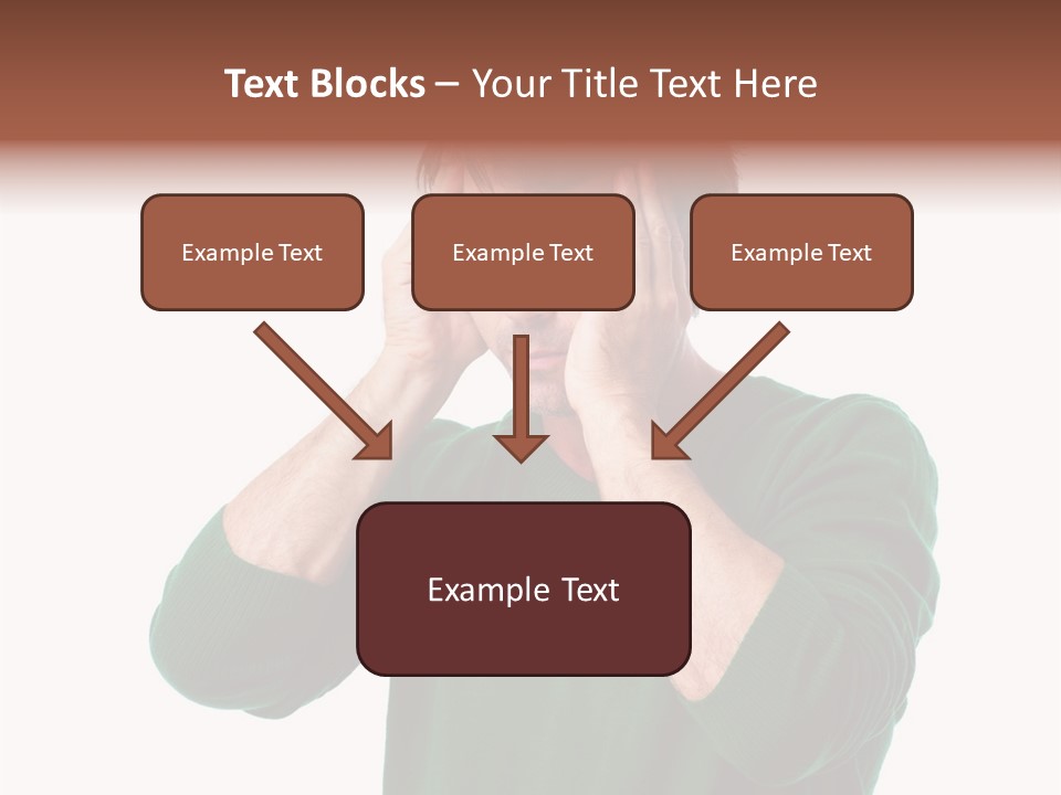 Depression Isolated Casual PowerPoint Template