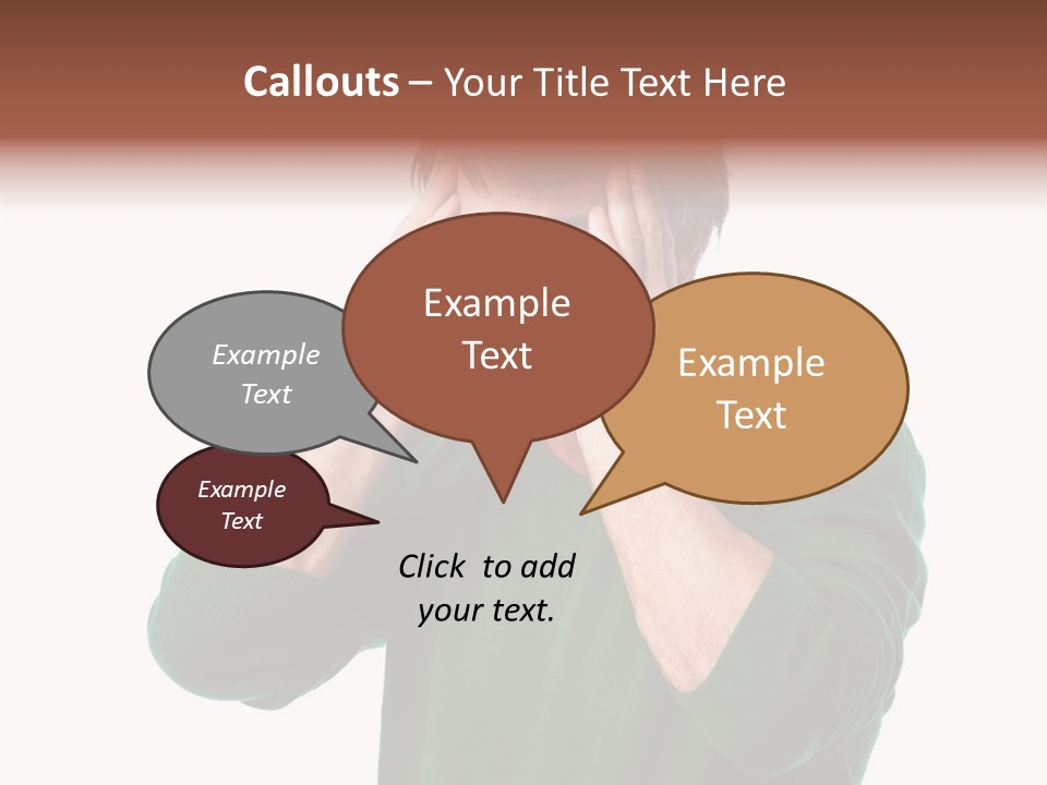 Depression Isolated Casual PowerPoint Template