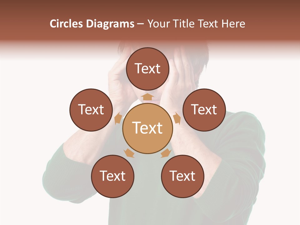 Depression Isolated Casual PowerPoint Template