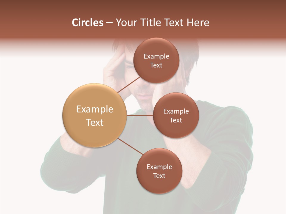 Depression Isolated Casual PowerPoint Template