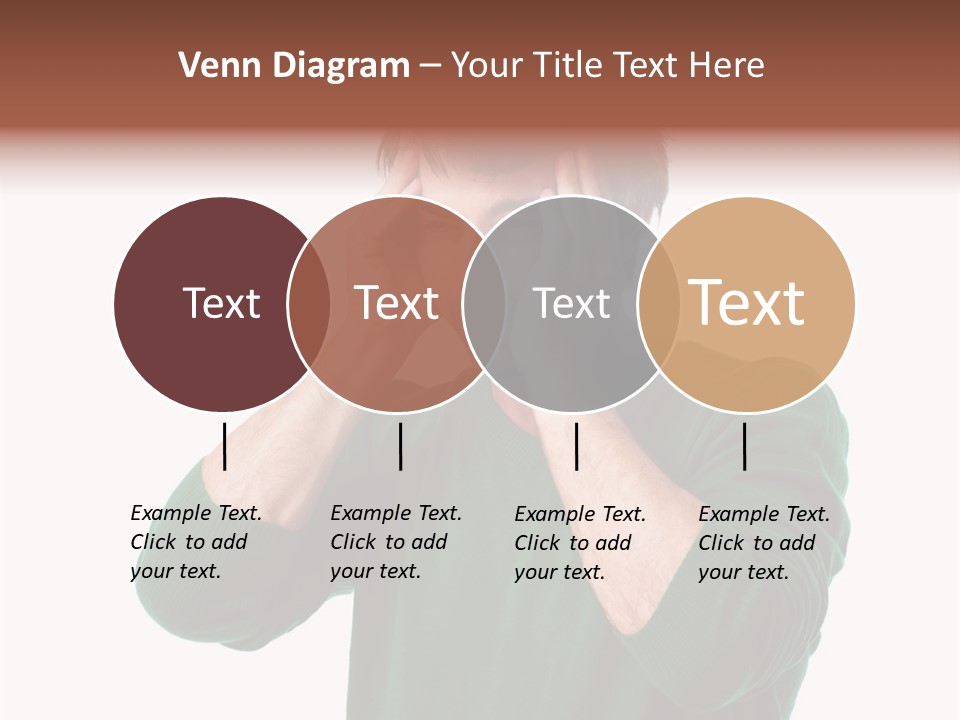 Depression Isolated Casual PowerPoint Template
