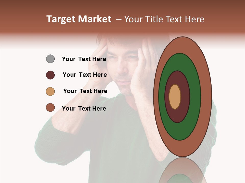 Depression Isolated Casual PowerPoint Template