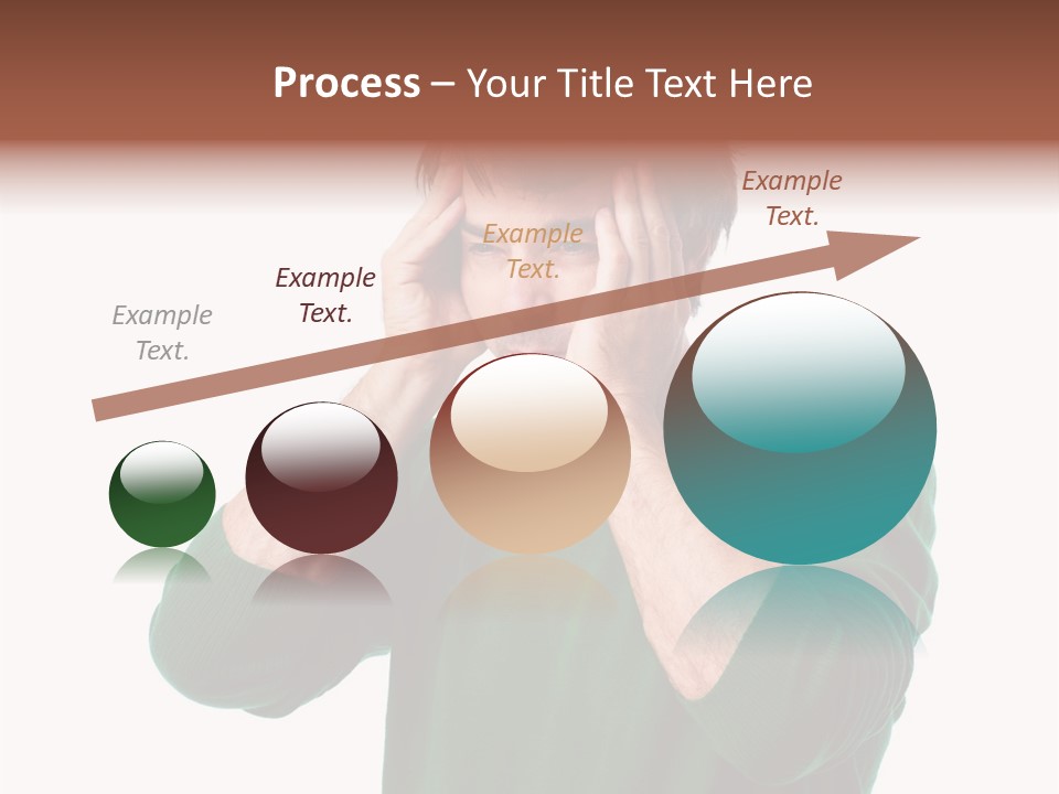 Depression Isolated Casual PowerPoint Template