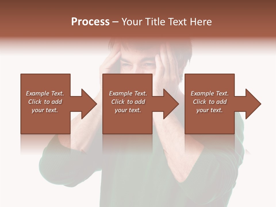 Depression Isolated Casual PowerPoint Template
