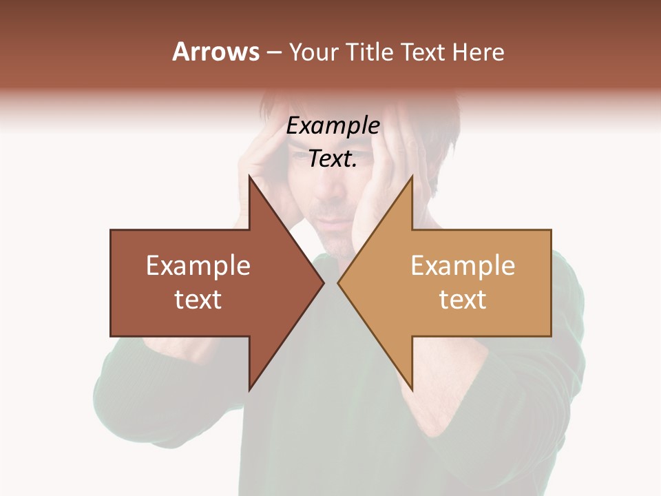 Depression Isolated Casual PowerPoint Template