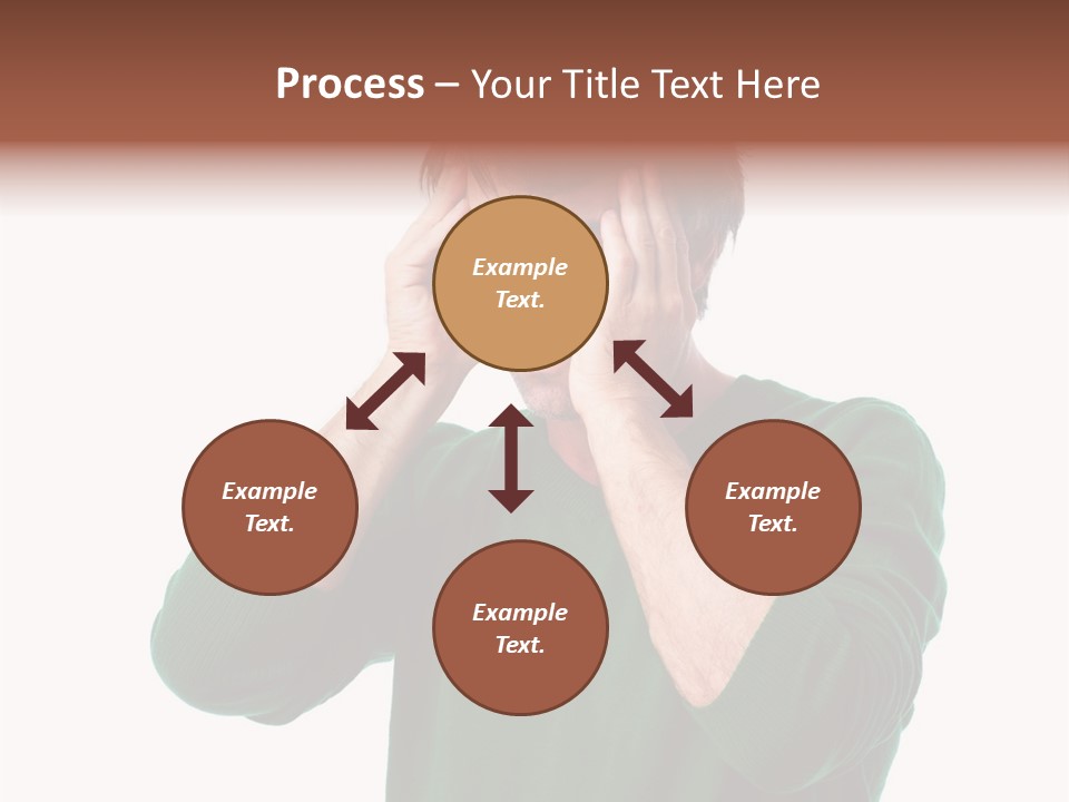 Depression Isolated Casual PowerPoint Template