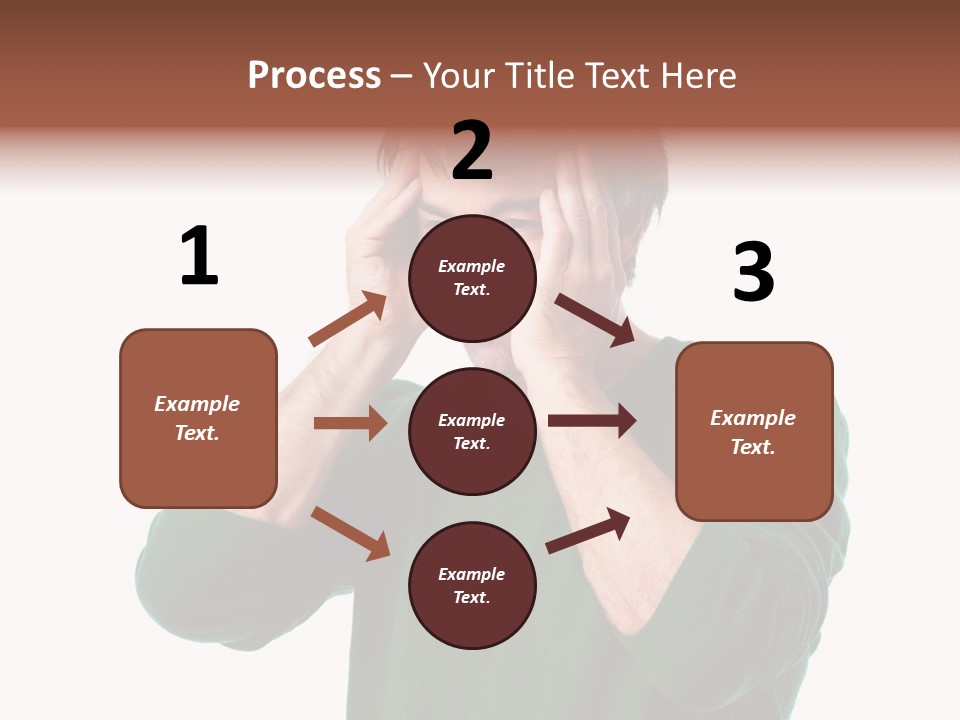 Depression Isolated Casual PowerPoint Template