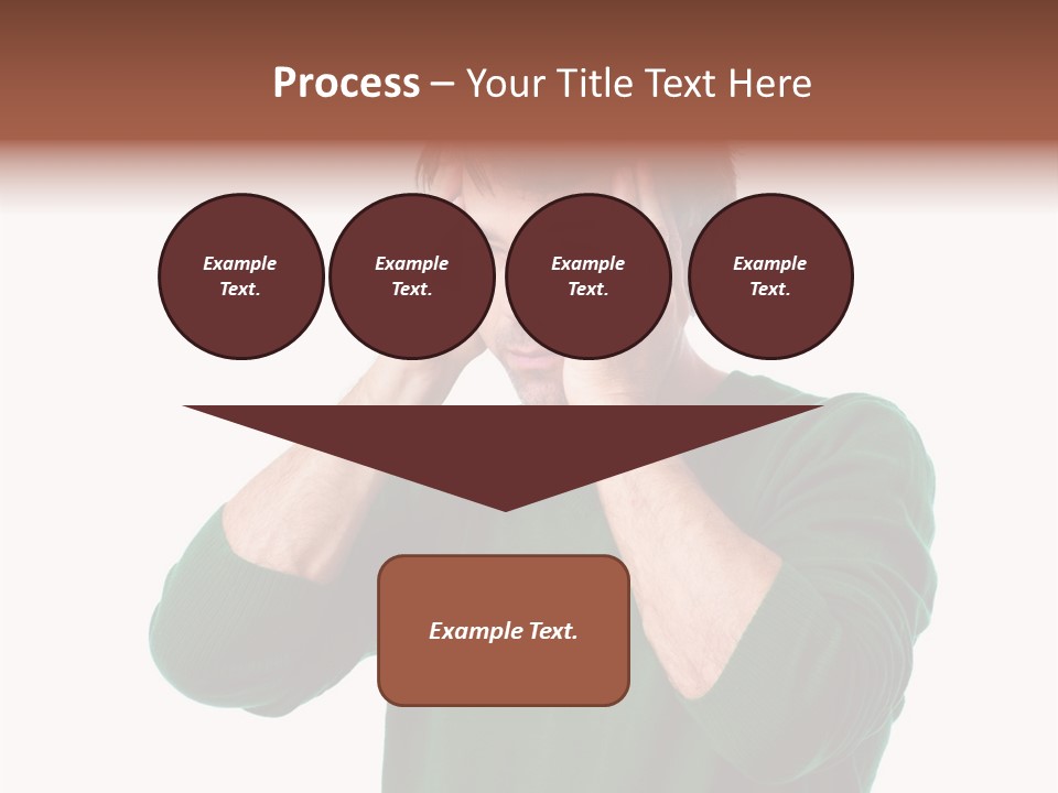 Depression Isolated Casual PowerPoint Template