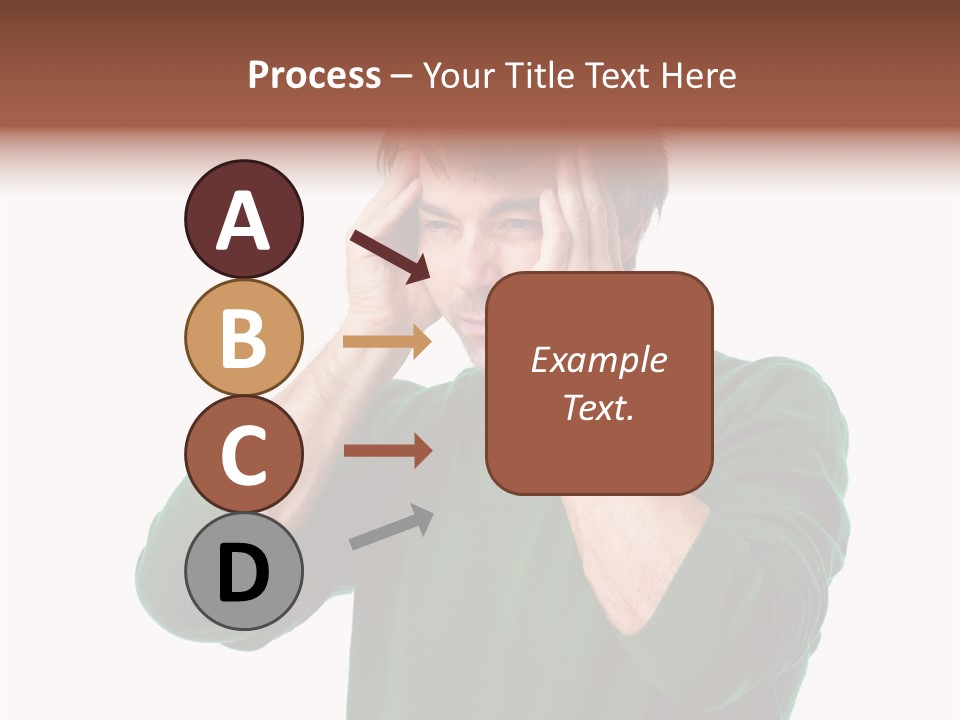 Depression Isolated Casual PowerPoint Template